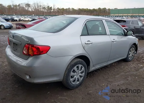 2010 Toyota Corolla Le z USA, uszkodzony, nr VIN 2T1BU4EE5AC304554